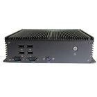 MIS-ITX06FL คู่ LAN 6USB 6COM Intel I3 I5 128G MSATA Fanless Box PC