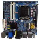 เมนบอร์ด Mini ITX Gigabit Intel H81 Mini ITX 10 COM 10 ช่องเสียบ USB PCIEx16