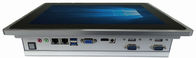IPPC-1208T 12.1 &quot;หน้าจอสัมผัสแบบไม่มีพัดลม PC Capacitive Touch J1900 CPU Dual Network 2 Series 4 USB