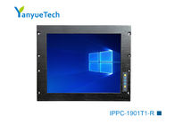 IPPC-1901T1-R 19 &quot;Windows 7 Embedded Touch Screen 1 สล็อต PCI หรือ PCIE Extension 2 รองรับเดสก์ท็อป CPU