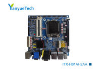 เมนบอร์ด Mini ITX Gigabit Intel H81 Mini ITX 10 COM 10 ช่องเสียบ USB PCIEx16