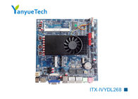 ITX-IVYDL268 บอร์ด Intel ITX บัดกรีออนบอร์ด Intel IVY Bridge U Series I3 I5 I7 CPU 2 บิต