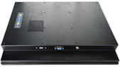 PLM-1705T 17 &quot;Touch Screen Monitor Ip65 อุตสาหกรรมใช้อลูมิเนียมอัลลอยด์วาดลวด