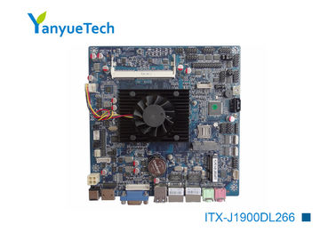 ITX-J1900DL267 บอร์ด Micro Itx 1 X DDR3 SO-DIMM Sockets รองรับสูงสุด 8GB SDRAM 2 Gigabit LAN