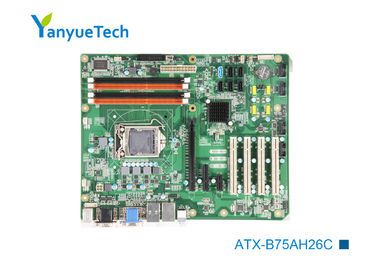 ATX-B75AH26C เมนบอร์ด ATX อุตสาหกรรม / ชิป Intel Intel@ PCH B75 2 LAN 6 COM 12 USB 7 สล็อต 4 PCI