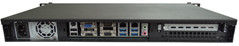 IPC-ITX1U02 คอมพิวเตอร์แบบติดตั้งบนแร็คอุตสาหกรรม 4U IPC 1 สล็อตขยาย 128G SSD